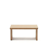 Oaq Couchtisch aus Eichenfurnier mit natürlichem Finish 89 x 62 cm FSC Mix Credit von Kave Home – Bild 6