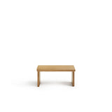 Oaq Couchtisch aus Eichenfurnier mit natürlichem Finish 89 x 62 cm FSC Mix Credit von Kave Home – Bild 7