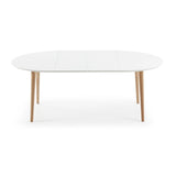 Oqui Ovaler Ausziehtisch 120 (200) x 90 cm von Kave Home – Bild 6