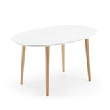 Oqui ovaler Ausziehtisch 140 (220) x 90 cm von Kave Home – Bild 1