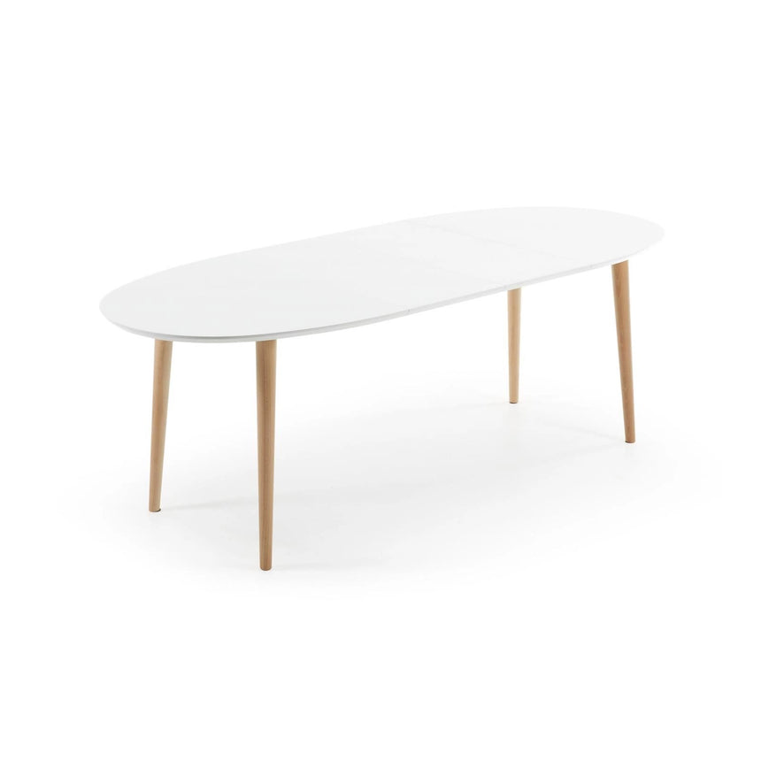 Oqui ovaler Ausziehtisch 140 (220) x 90 cm von Kave Home – Bild 3