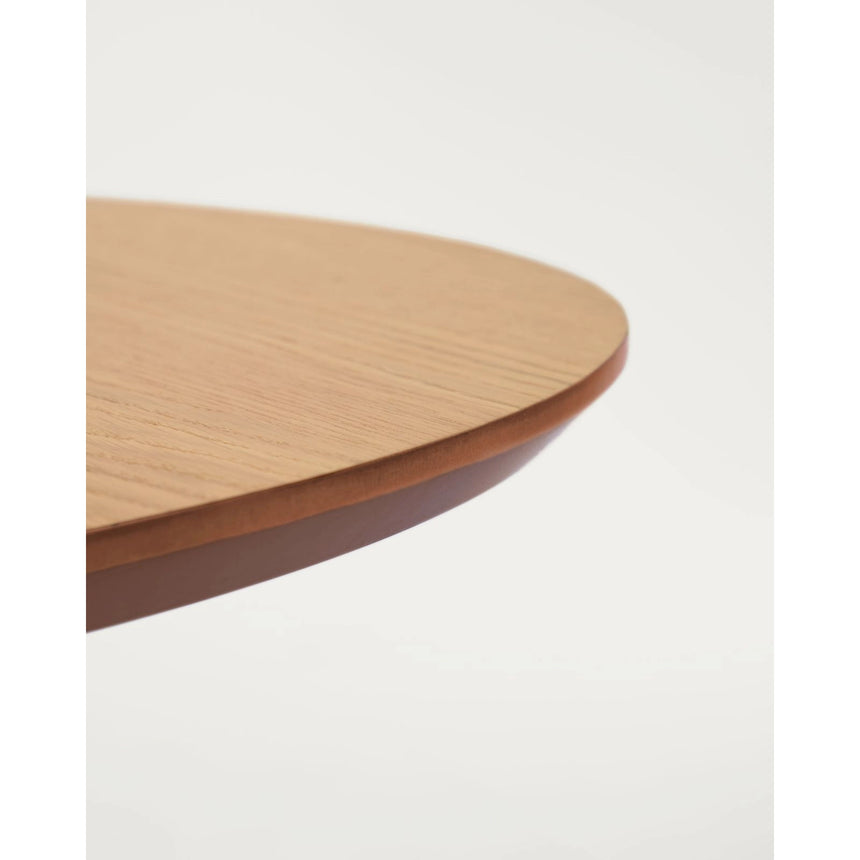 Oqui ovaler Ausziehtisch aus Eichenfurnier mit Beinen aus Massivholz Ø 120 (200) x 90 cm von Kave Home – Bild 10