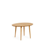 Oqui ovaler Ausziehtisch aus Eichenfurnier mit Beinen aus Massivholz Ø 120 (200) x 90 cm von Kave Home – Bild 4