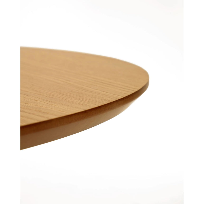 Oqui ovaler Ausziehtisch in Eichenfurnier und Beine aus Massivholz Ø 140 (220) x 90 cm von Kave Home – Bild 10