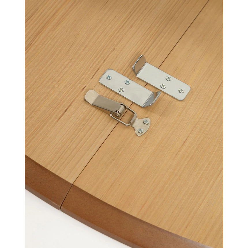 Oqui ovaler Ausziehtisch in Eichenfurnier und Beine aus Massivholz Ø 140 (220) x 90 cm von Kave Home – Bild 12