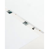 Oqui runder Ausziehtisch MDF weiß lackiert und Beine aus massiver Buche 120(200)x120 cm von Kave Home – Bild 9