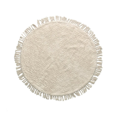 Orwen runder Teppich 100% Baumwolle Ø 100 cm von Kave Home – Bild 1