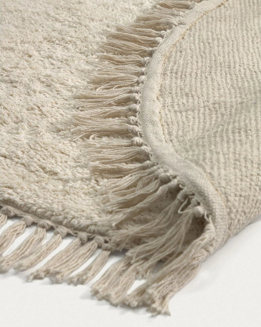 Orwen runder Teppich 100% Baumwolle Ø 100 cm von Kave Home – Bild 5