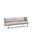 Outdoor-3-Sitzer-Sofa Sedalis aus Aluminium und taupefarbenem Seil 210 cm von Kave Home – Produktbild 12
