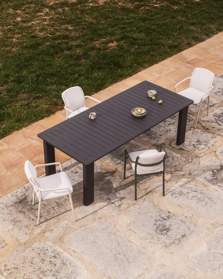 Outdoor Ausziehtisch Livorno aus Aluminium 233(350) x 100 cm von Kave Home – Bild 2