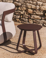 Outdoor Beistelltisch Tamaris aus Aluminium Ø 48 cm von Kave Home – Bild 2