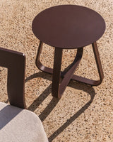 Outdoor Beistelltisch Tamaris aus Aluminium Ø 48 cm von Kave Home – Bild 4