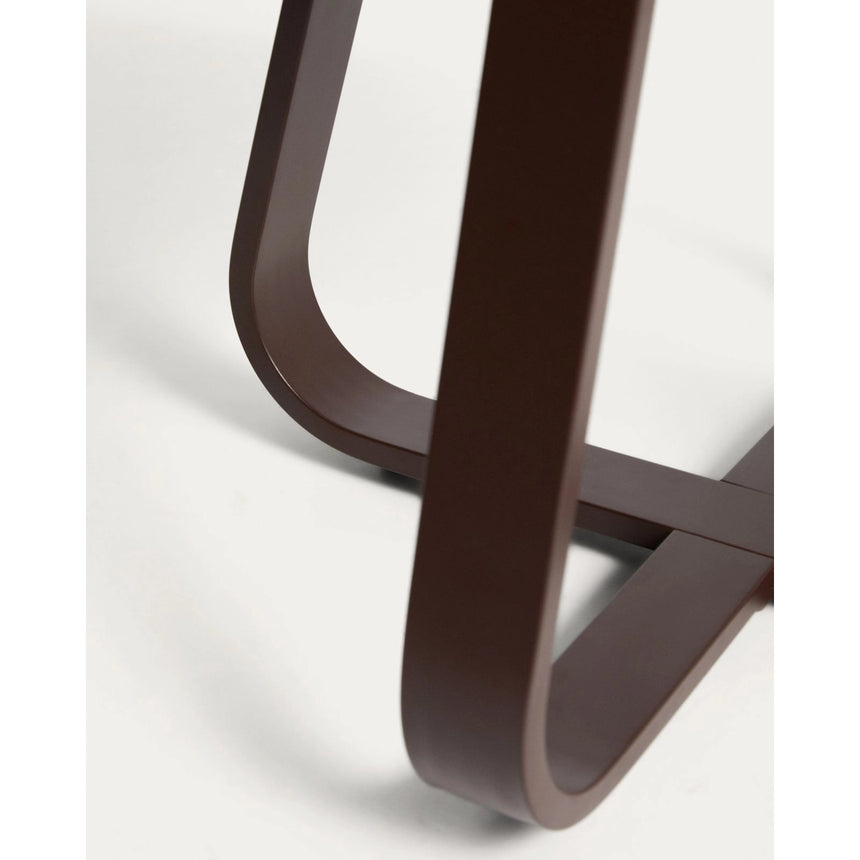 Outdoor Beistelltisch Tamaris aus Aluminium Ø 48 cm von Kave Home – Bild 8