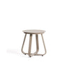 Outdoor Beistelltisch Tamaris aus Aluminium in Taupe Ø 48 cm von Kave Home – Bild 1