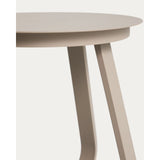 Outdoor Beistelltisch Tamaris aus Aluminium in Taupe Ø 48 cm von Kave Home – Bild 6