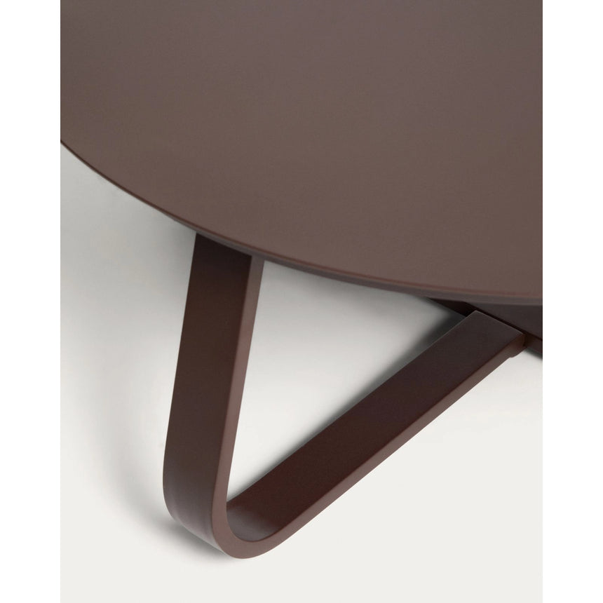 Outdoor Couchtisch Tamaris aus Aluminium Ø 80 cm von Kave Home – Bild 4
