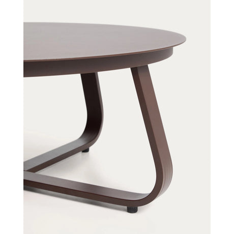 Outdoor Couchtisch Tamaris aus Aluminium Ø 80 cm von Kave Home – Bild 5