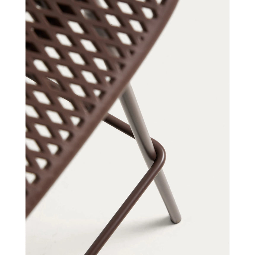 Outdoor-Hocker Quinby in Braun, 75 cm von Kave Home – Bild 6