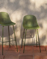 Outdoor-Hocker Quinby in Grün, 65 cm von Kave Home – Bild 2