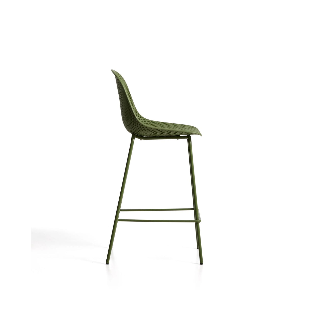Outdoor-Hocker Quinby in Grün, 65 cm von Kave Home – Bild 3