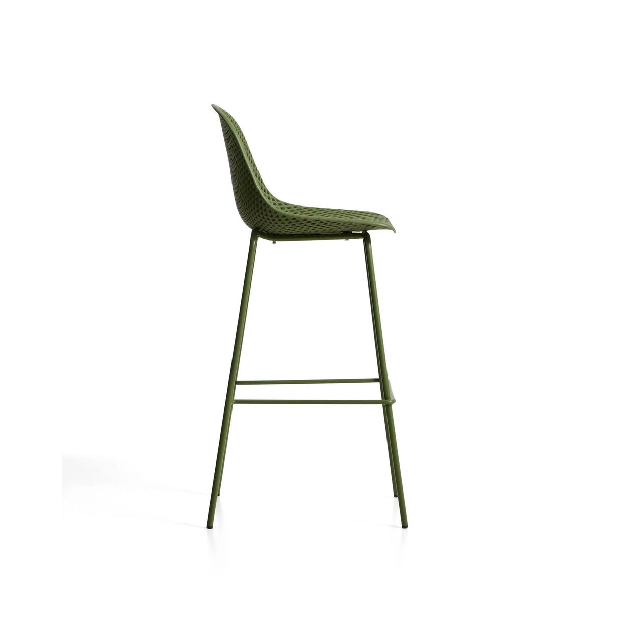 Outdoor-Hocker Quinby in Grün, 75 cm von Kave Home – Bild 3