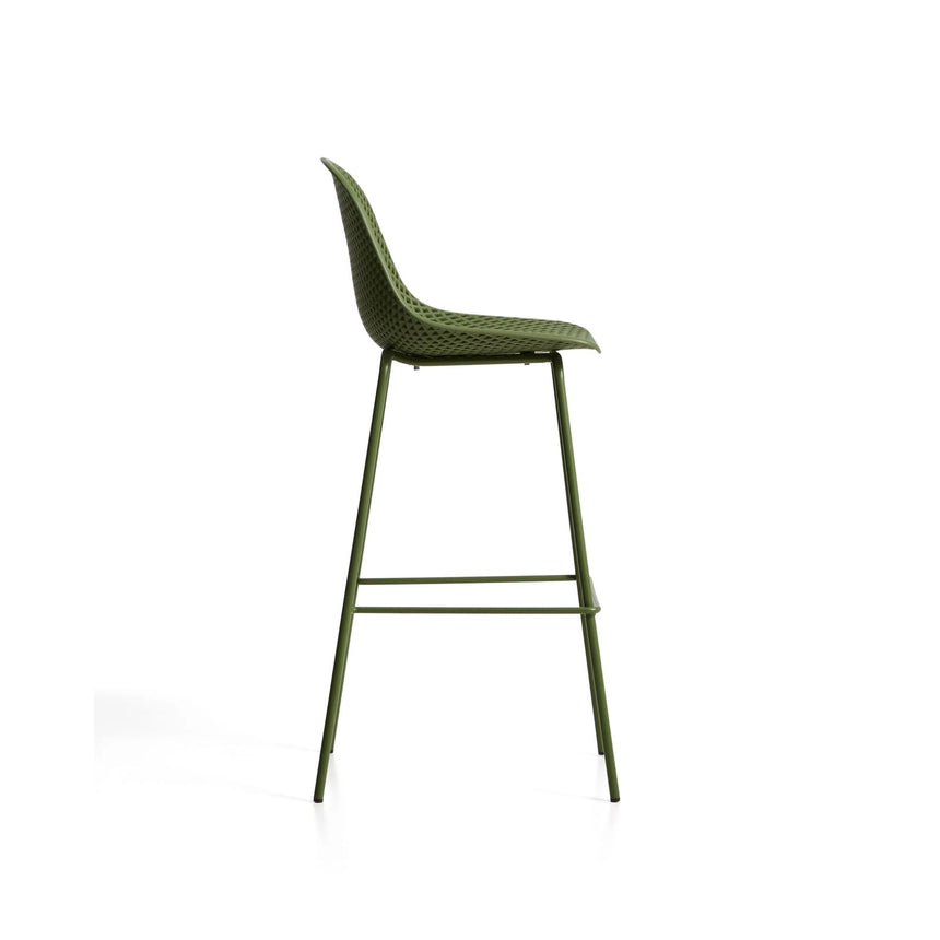 Outdoor-Hocker Quinby in Grün, 75 cm von Kave Home – Bild 3