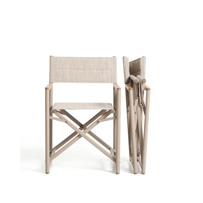 Outdoor-Klappstuhl Tisno aus Aluminium und Texteline von Kave Home – Bild 7