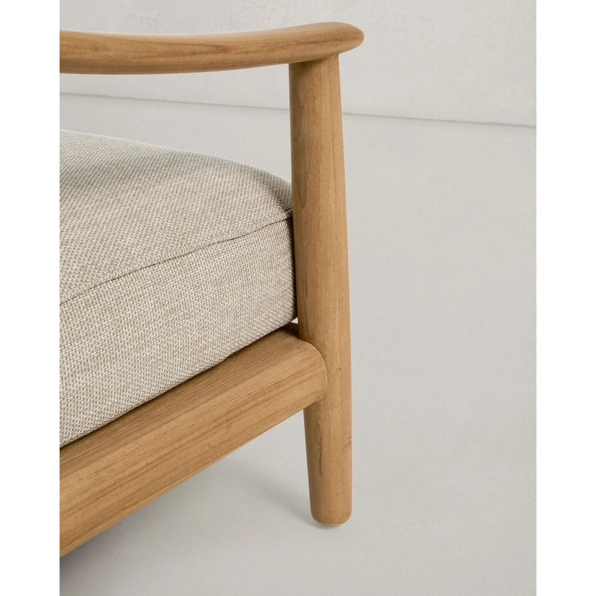 Outdoor-Sessel Elunda aus massivem Teakholz, FSC 100 % von Kave Home – Bild 10