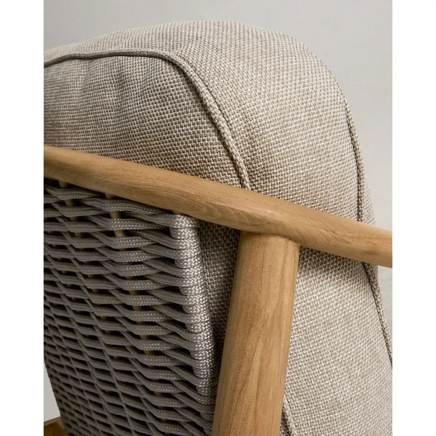 Outdoor-Sessel Elunda aus massivem Teakholz, FSC 100 % von Kave Home – Bild 12