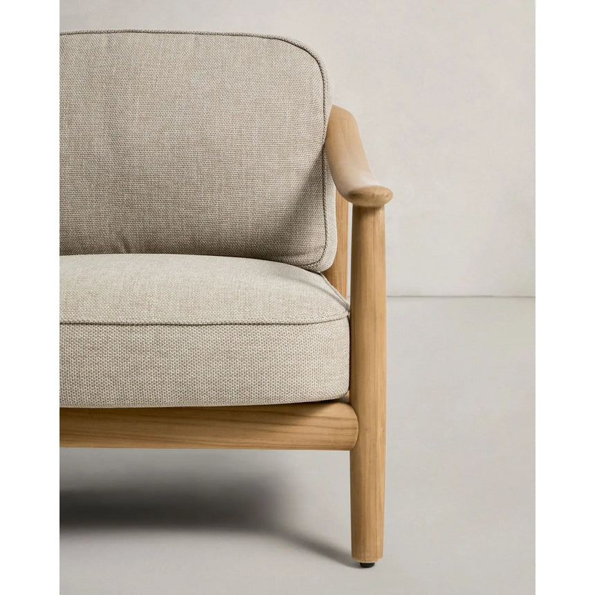 Outdoor-Sessel Elunda aus massivem Teakholz, FSC 100 % von Kave Home – Bild 9