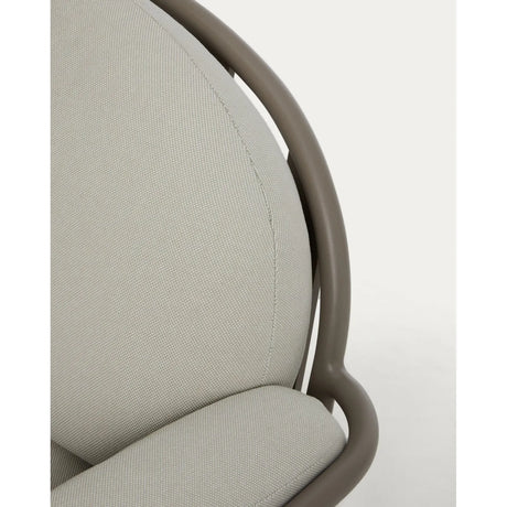 Outdoor-Sessel Joncols aus Aluminium mit taupefarbener Lackierung von Kave Home – Bild 11