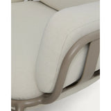 Outdoor-Sessel Joncols aus Aluminium mit taupefarbener Lackierung von Kave Home – Bild 8