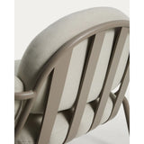 Outdoor-Sessel Joncols aus Aluminium mit taupefarbener Lackierung von Kave Home – Bild 9