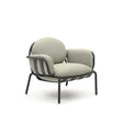 Outdoor-Sessel Joncols mit Bezug in Beige aus Aluminium mit grau lackiertem Finish von Kave Home – Produktbild 1