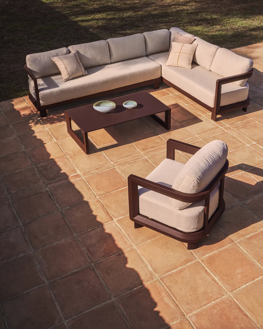 Outdoor-Sessel Nerano aus Aluminium von Kave Home – Bild 5