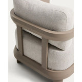 Outdoor-Sessel Nerano aus Aluminium in Taupe von Kave Home – Bild 10