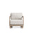 Outdoor-Sessel Nerano aus Aluminium in Taupe von Kave Home – Bild 6