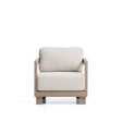 Outdoor-Sessel Nerano aus Aluminium in Taupe von Kave Home – Bild 6