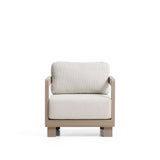 Outdoor-Sessel Nerano aus Aluminium in Taupe von Kave Home – Bild 6