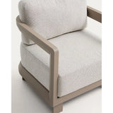 Outdoor-Sessel Nerano aus Aluminium in Taupe von Kave Home – Bild 8