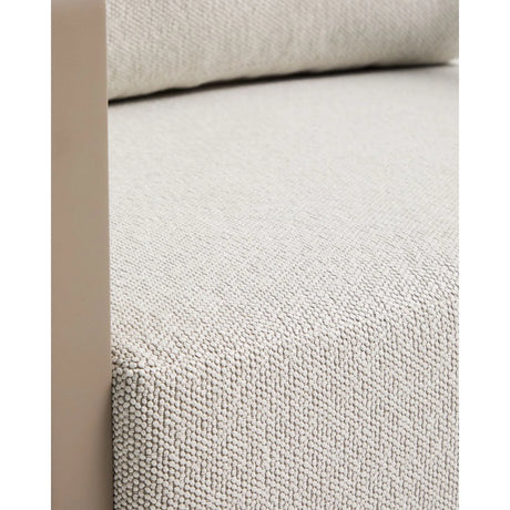 Outdoor-Sessel Nerano aus Aluminium in Taupe von Kave Home – Bild 9