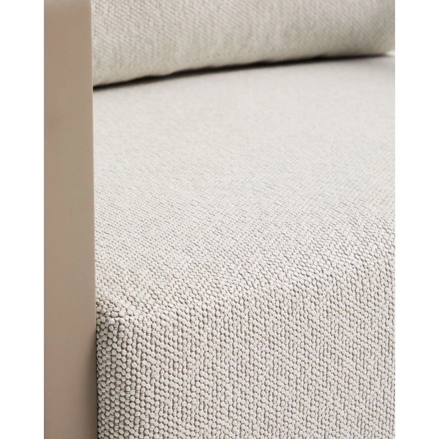 Outdoor-Sessel Nerano aus Aluminium in Taupe von Kave Home – Bild 9
