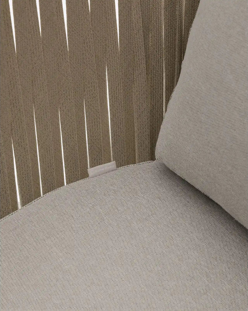 Outdoor-Sessel Saconca aus Seil und beige verzinktem Stahl von Kave Home – Bild 8