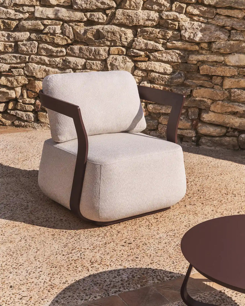 Outdoor-Sessel Tamaris aus Aluminium von Kave Home – Bild 2