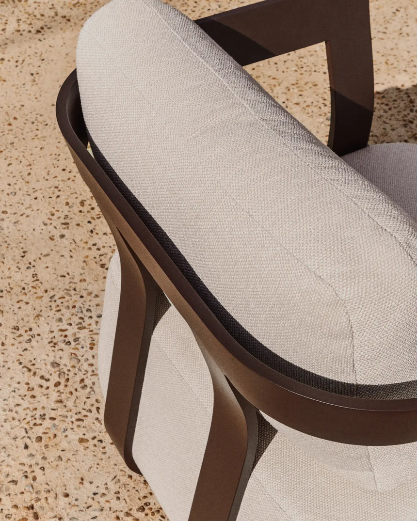 Outdoor-Sessel Tamaris aus Aluminium von Kave Home – Bild 3
