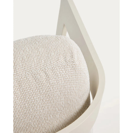 Outdoor-Sessel Tamaris aus ecrufarbenem Aluminium von Kave Home – Bild 10