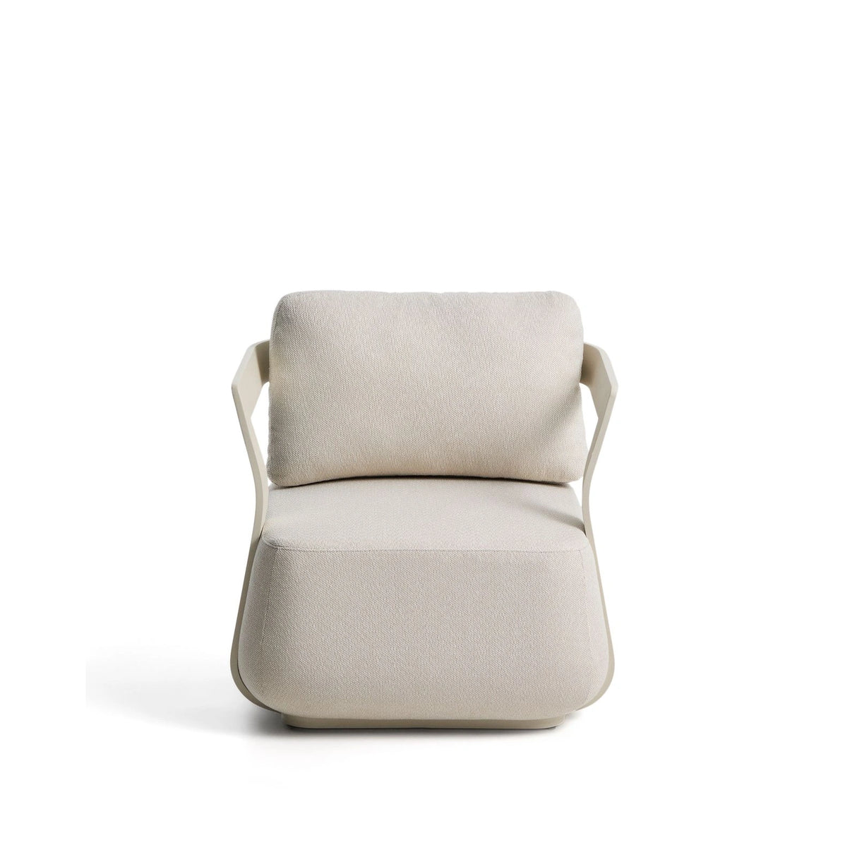 Outdoor-Sessel Tamaris aus ecrufarbenem Aluminium von Kave Home – Bild 6
