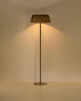 Outdoor-Solar-Stehlampe Aldet aus flachem Seil mit beigem Metallfuß, Ø 46 cm von Kave Home – Bild 5
