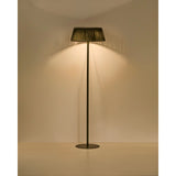 Outdoor-Solar-Stehlampe Aldet aus flachem Seil mit grünem Metallfuß, Ø 46 cm von Kave Home – Bild 6