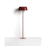 Outdoor-Solar-Stehlampe Aldet aus flachem Seil mit terrakottafarbenem Metallfuß, Ø 46 cm von Kave Home – Bild 1